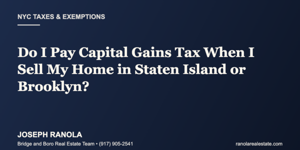 Do I Pay Capital Gains Tax When I &hellip;