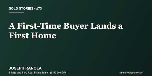 Sold Stories #73: A First-Time Staten Island Buyer &hellip;