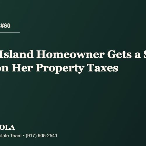 Sold Stories #60: A Staten Island Homeowner Gets a Straight Answer on Her Property Taxes - Free of Charge
