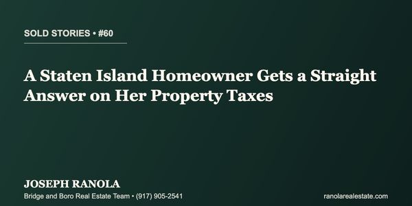 Sold Stories #60: A Staten Island Homeowner Gets &hellip;