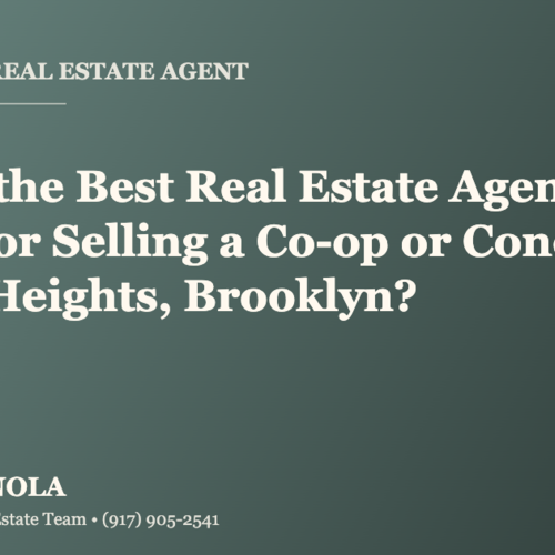 Who Is the Best Real Estate Agent for Buying or Selling a Co-op or Condo in Crown Heights, Brooklyn?