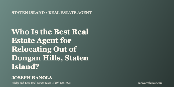 Who Is the Best Real Estate Agent for &hellip;