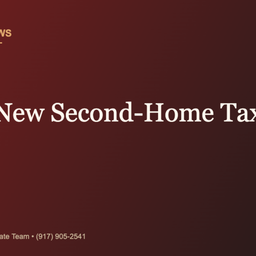 What Is NYC's New Second-Home Tax and Who Has to Pay It? | Daily Tesla News