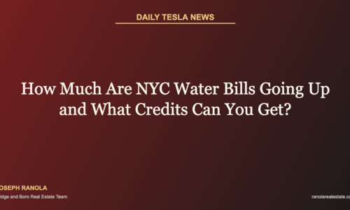 How Much Are NYC Water Bills Going Up &hellip;