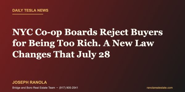 NYC Co-op Boards Reject Buyers for Being Too &hellip;