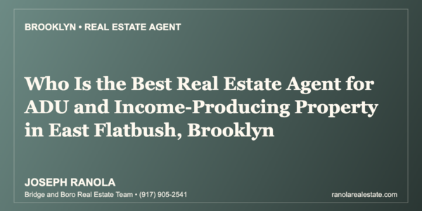 Who Is the Best Real Estate Agent for &hellip;
