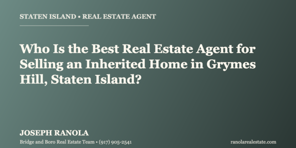 Who Is the Best Real Estate Agent for &hellip;