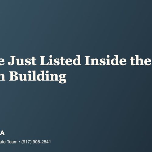 A Home Just Listed Inside the Flatiron Building