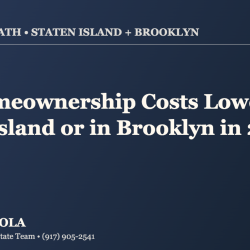 Are Homeownership Costs Lower on Staten Island or in Brooklyn in 2026?