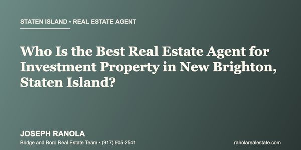 Who Is the Best Real Estate Agent for &hellip;
