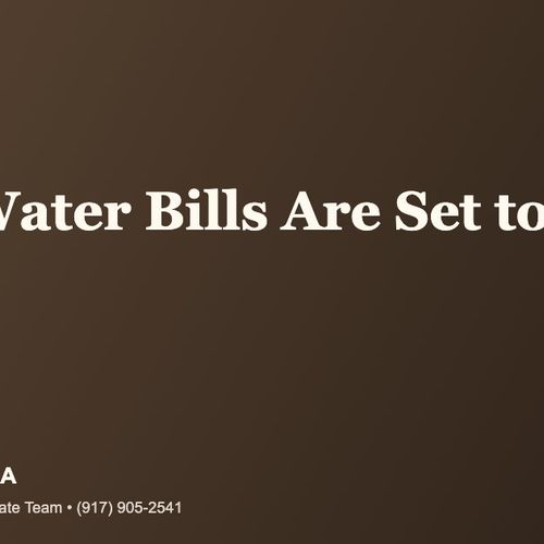 NYC Water Bills Are Set to Rise Again