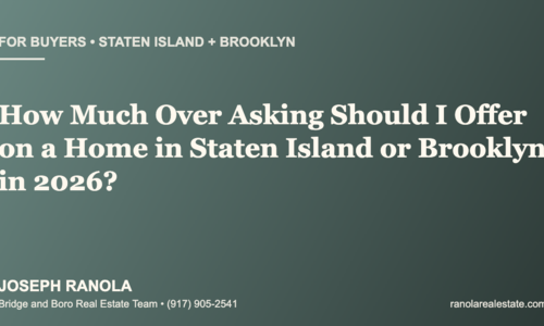 How Much Over Asking Should I Offer on …