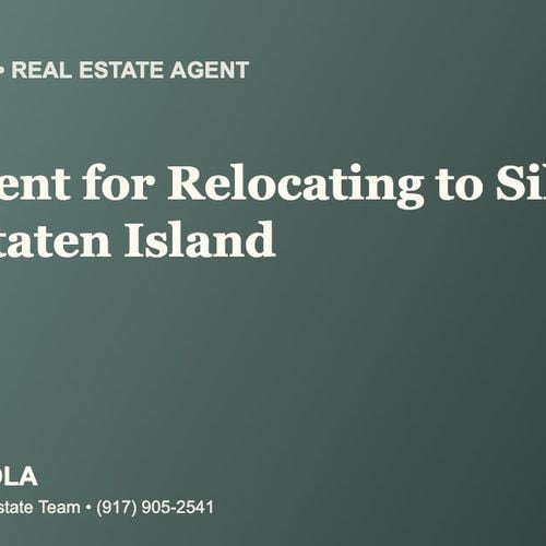 Who Is the Best Real Estate Agent for Relocating to Silver Lake, Staten Island?