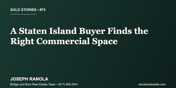 Sold Stories #75: A Staten Island Buyer Finds &hellip;
