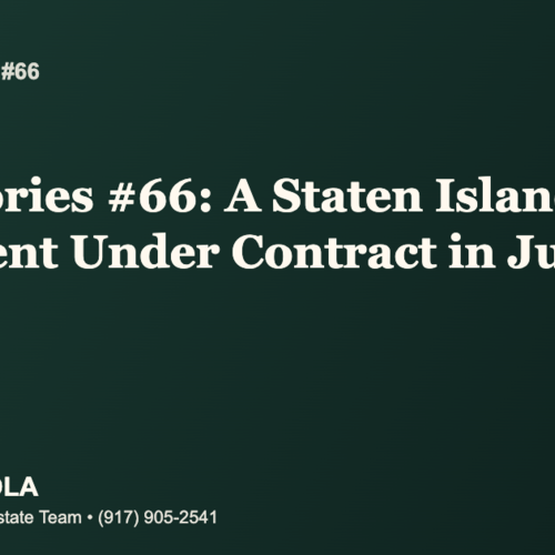 Sold Stories #66: A Staten Island Home That Went Under Contract in Just One Day