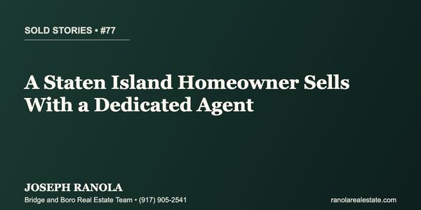 Sold Stories #77: A Staten Island Homeowner Sells &hellip;