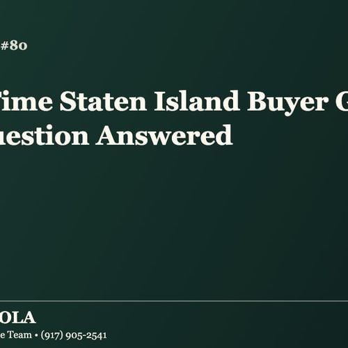 Sold Stories #80: A First-Time Staten Island Buyer Gets Every Question Answered