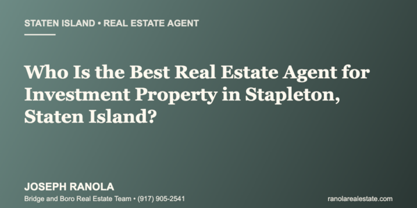 Who Is the Best Real Estate Agent for &hellip;