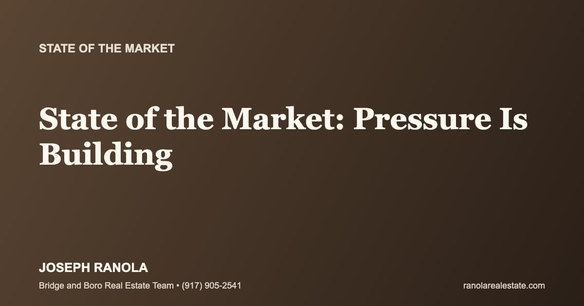State of the Market: Pressure Is Building