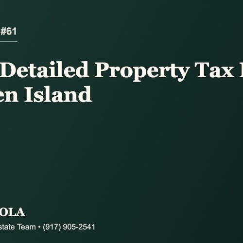 Sold Stories #61: A Staten Island Homeowner Gets a Free, Detailed Property Tax Review
