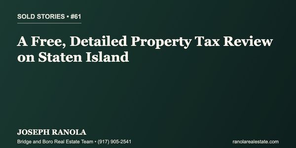 Sold Stories #61: A Staten Island Homeowner Gets &hellip;