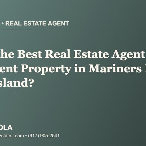 Who Is the Best Real Estate Agent for Investment Property in Mariners Harbor, Staten Island?