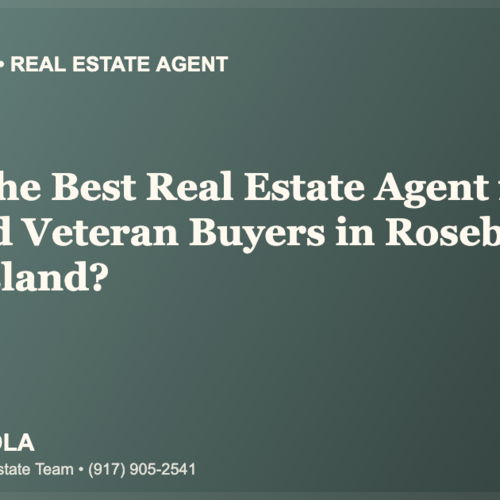 Who Is the Best Real Estate Agent for VA Loan and Veteran Buyers in Rosebank, Staten Island?