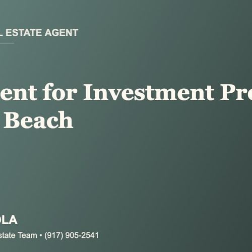 Who Is the Best Real Estate Agent for Investment Property in Bath Beach, Brooklyn?