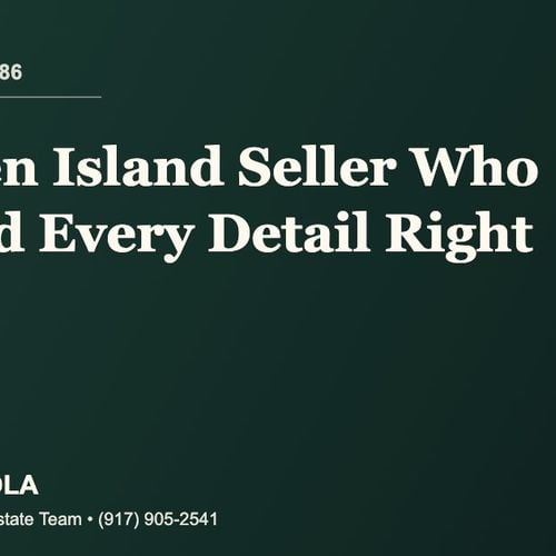 Sold Stories #86: A Staten Island Seller Who Wanted an Agent Obsessed With the Details