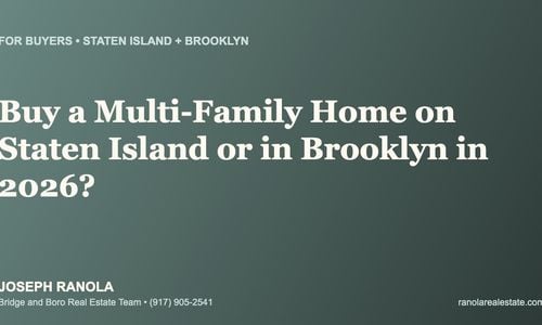 Should I Buy a Multi-Family Home on Staten …