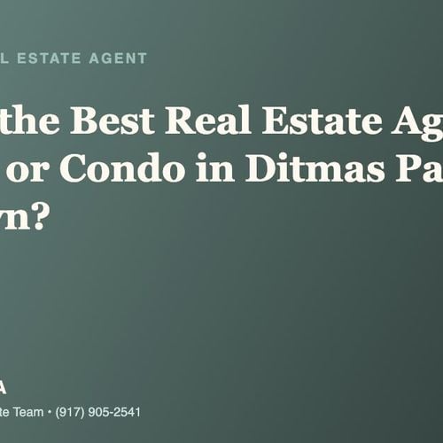 Who Is the Best Real Estate Agent for Buying or Selling a Co-op or Condo in Ditmas Park, Brooklyn?