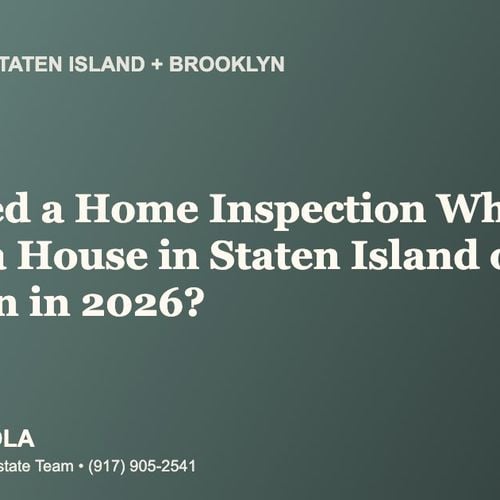 Do I Need a Home Inspection When Buying a House in Staten Island or Brooklyn in 2026?