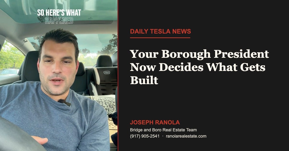 NYC Land Use Appeals Board gives Borough Presidents power over what gets built