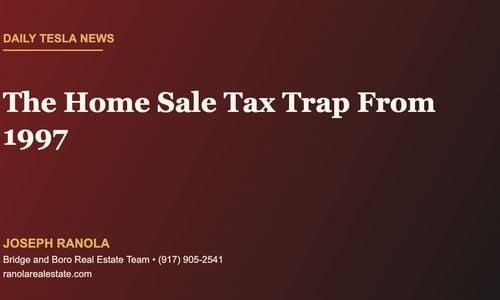 The Home Sale Tax Trap From 1997: How &hellip;