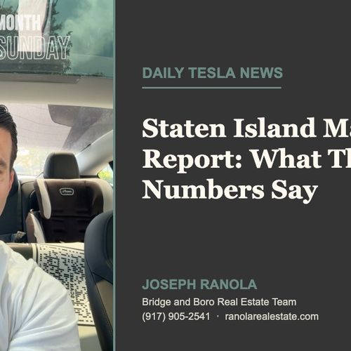 Staten Island Market Report: What The Numbers Say (July 2026)