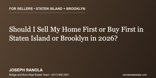 Should I Sell My Home First or Buy &hellip;