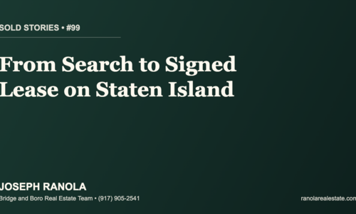 Sold Stories #99: The Staten Island Renter Who …