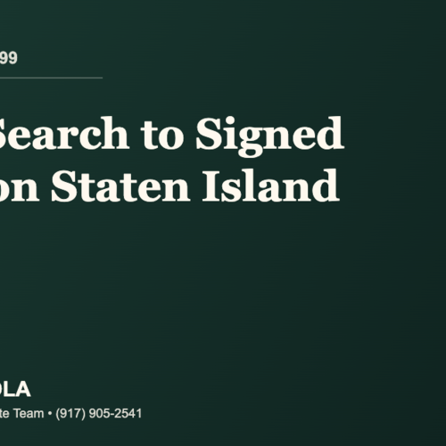 Sold Stories #99: The Staten Island Renter Who Wanted a Guide From Search to Signed Lease