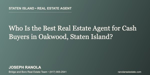 Who Is the Best Real Estate Agent for &hellip;