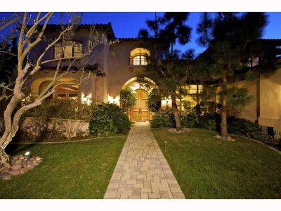 Front Door and sidewalk