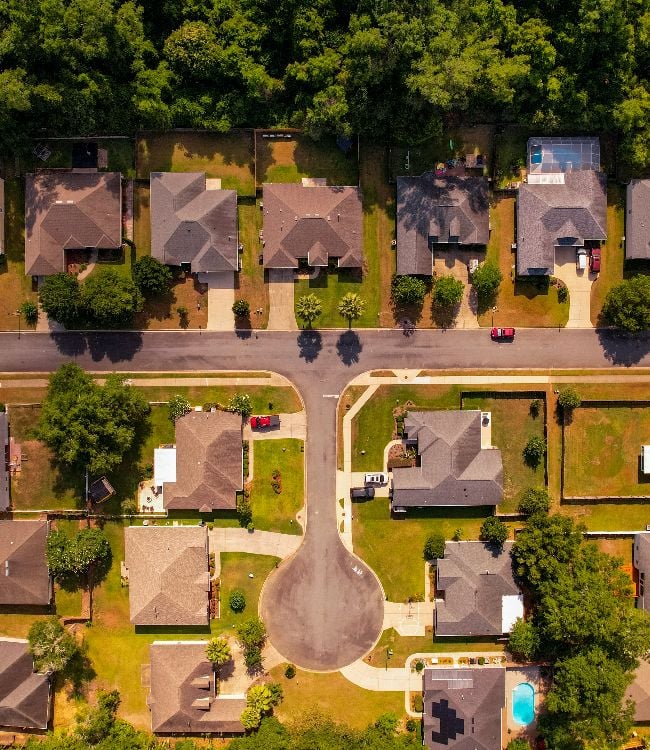 Residential neighborhood Tallahassee FL USA(1)