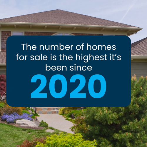 The Number of Homes for Sale Is the Highest It’s Been Since 2020