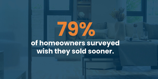 79% of Homeowners Wish They Sold Sooner