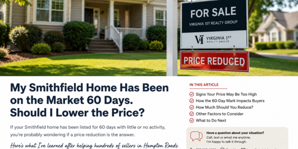 My Smithfield Home Has Been on the Market &hellip;