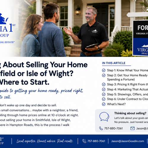 We’re Getting Showings on Our Smithfield Home but No Offers. What Does That Mean?