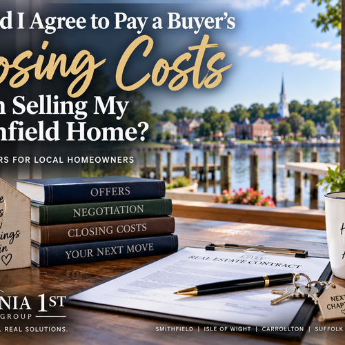 Should I Agree to Pay a Buyer’s Closing Costs When Selling My Smithfield Home?