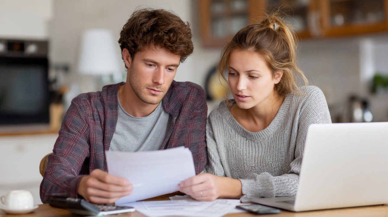 couple-reviewing-finances-at-home