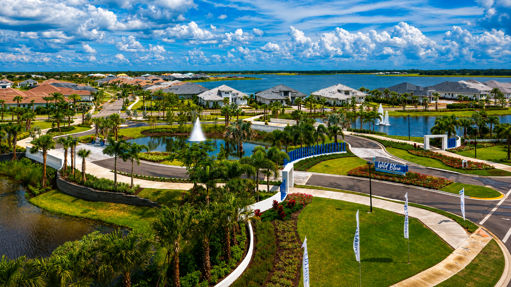 wild blue at waterside neighborhood