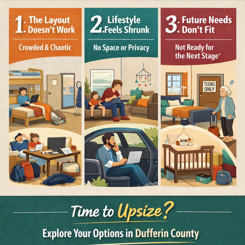 Recognizing the Signs to Upsize Your Home in Dufferin County