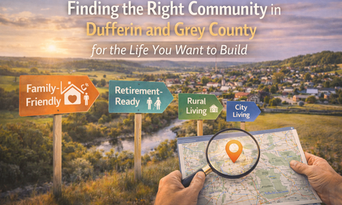 Finding the Right Community in Dufferin and Grey County for the Life You Want to Build
